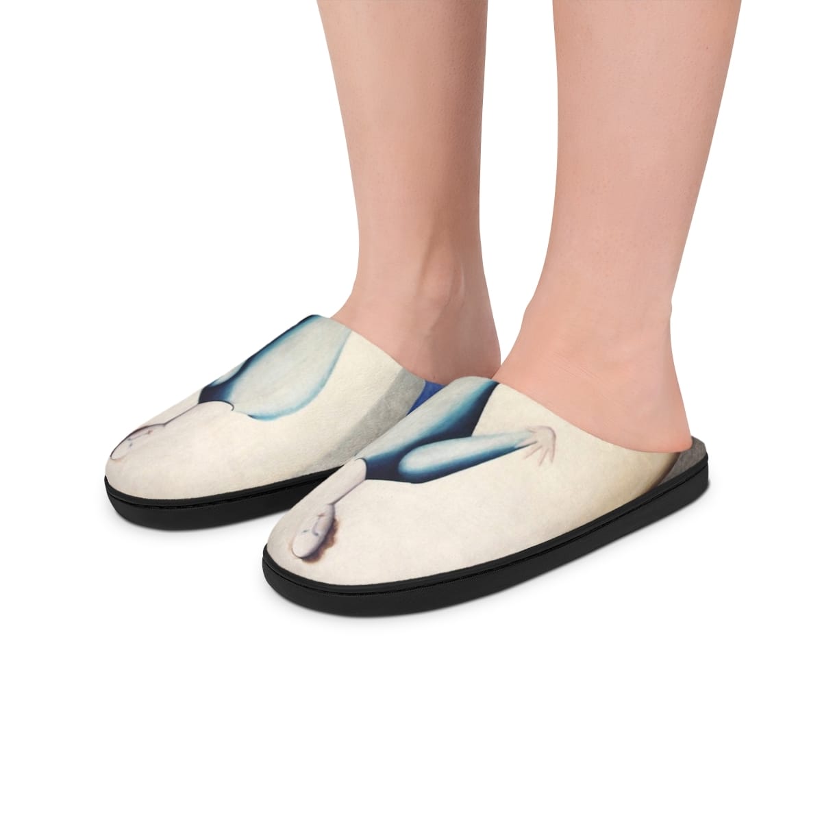 Mens Indoor Art Slippers, Artist Oskar Schlemmer, Artwork 